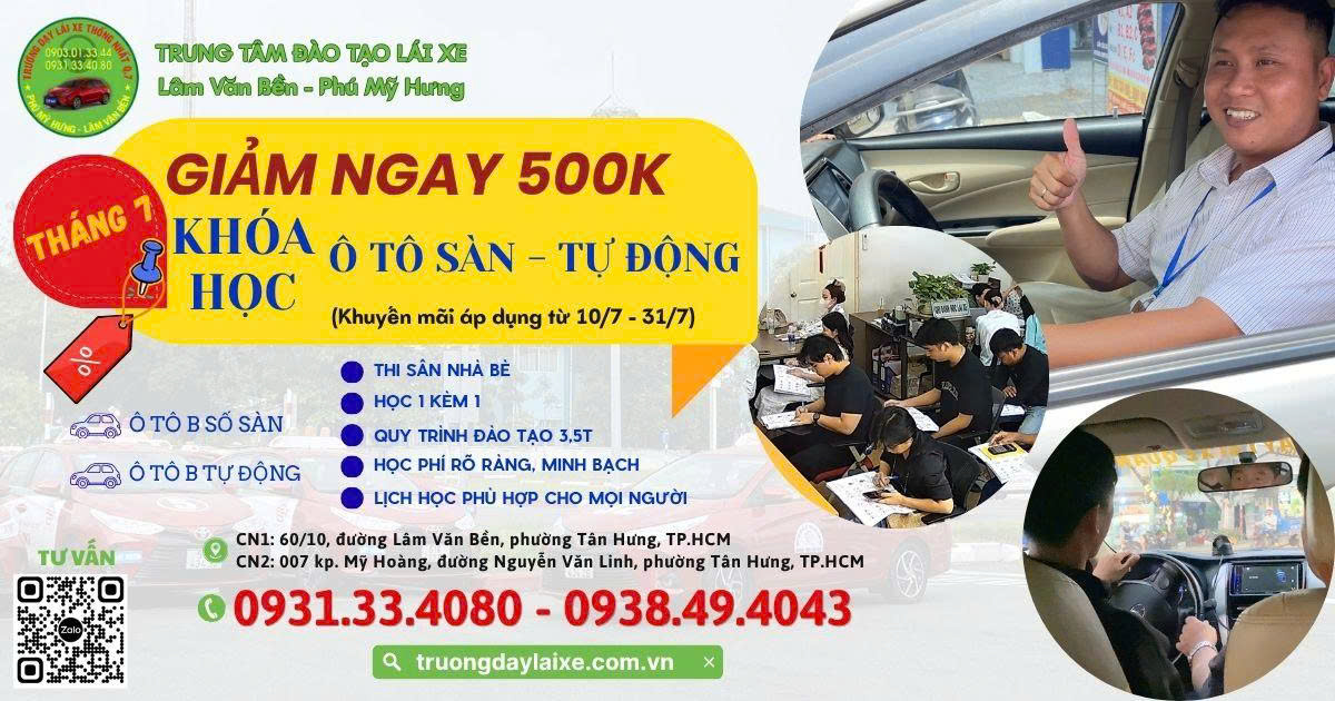 🌟 MÙA HÈ NÀY, TỰ TIN CẦM LÁI NHẬN NGAY ƯU ĐÃI 500K! 🌟