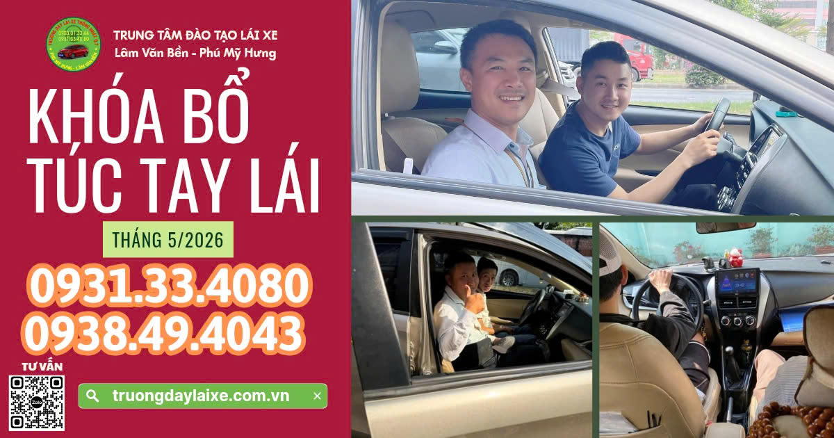 LỚP BỔ TÚC TAY LÁI Ô TÔ SỐ SÀN VÀ TỰ ĐỘNG
