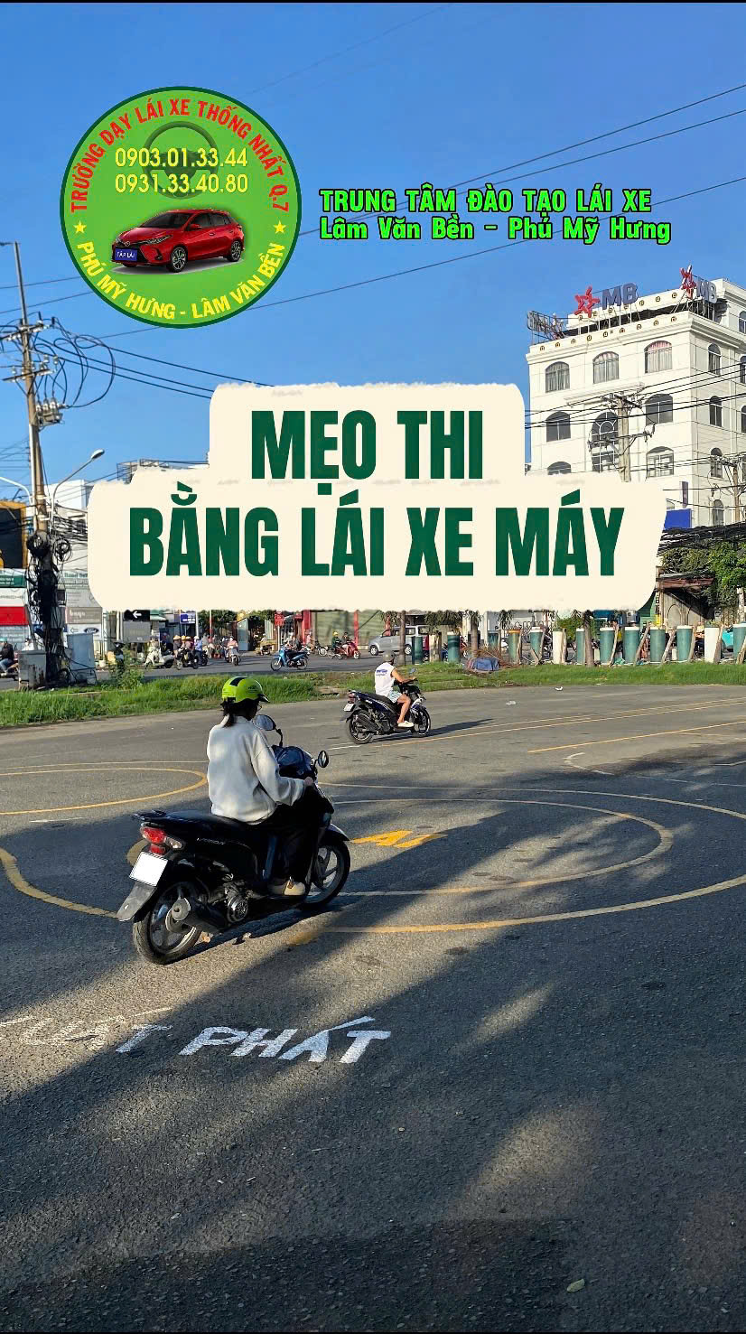 ĐI THI BẰNG LÁI XE MÁY – KHÔNG KHÓ NHƯ BẠN NGHĨ! 🏍️